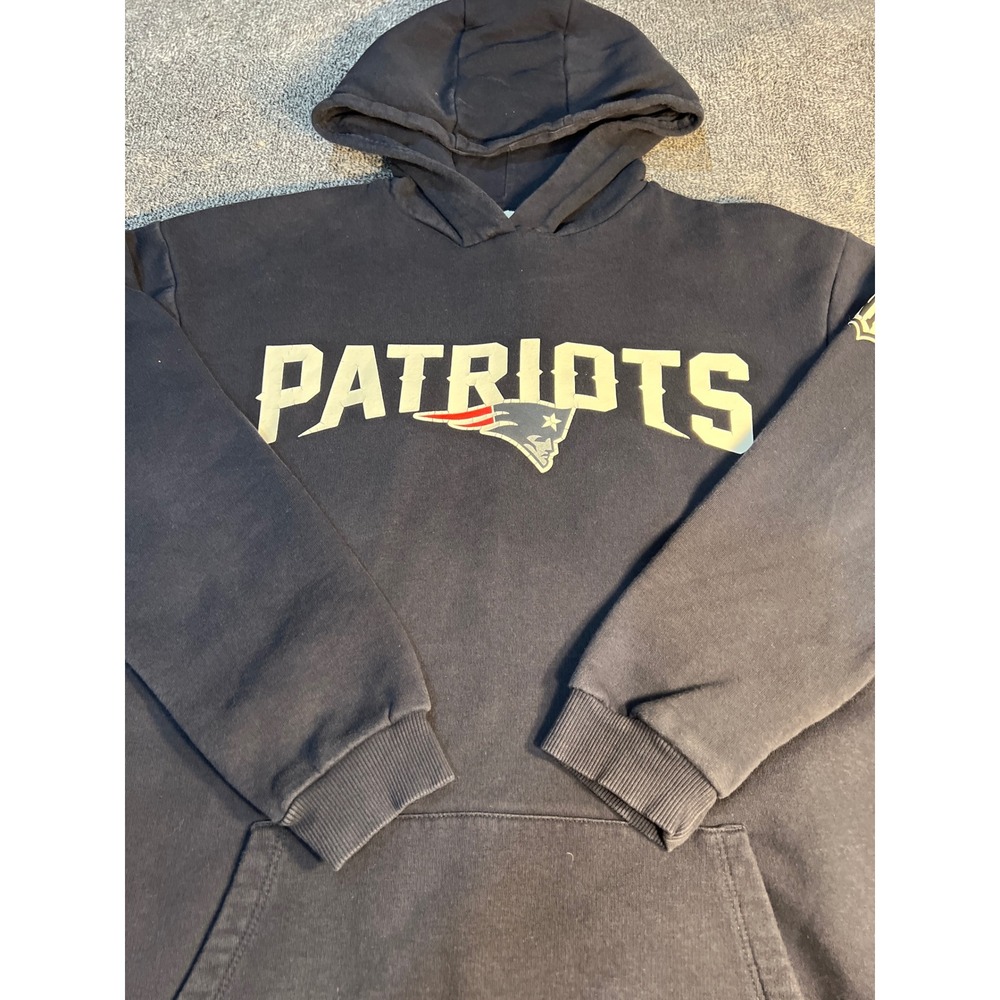 Primark NFL New England Patriots Hoodie Navy Blue Youth 14/15 Pullover